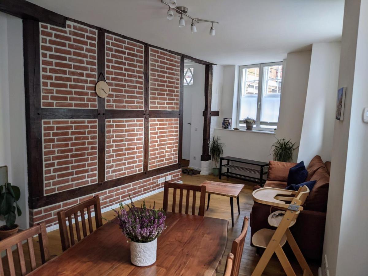 Ferienwohnung LüneMitte - An der Münze Lüneburg Exterior foto